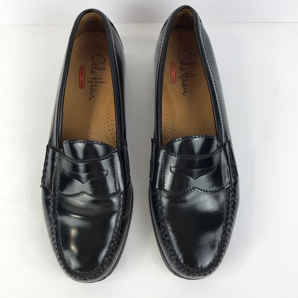 Cole Haan Other - Cole Haan Nike Air Black Leather  Loafers SZ 10 M